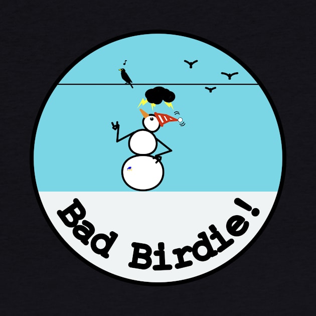 Frosty the Snowman and Bad Birdie by Musings Home Decor